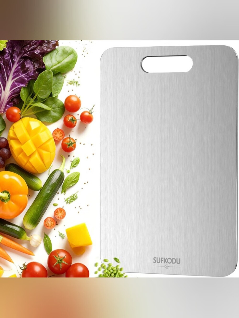 NIB - Titanium Cutting Board 100% Double-Sided Titanium Cutting Boards